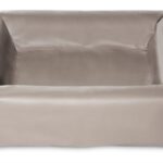 Bia bed hondenmand taupe