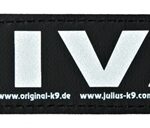 Julius k9 labels voor power-harnas / tuig diva