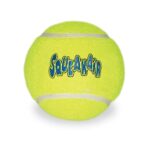 Kong squeakair tennisbal geel met piep