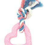 Little rascals bijt hart roze / blauw / wit