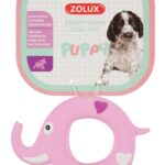 Zolux puppyspeelgoed latex olifant roze