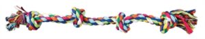 Trixie flostouw 4-knoop multicolor assorti