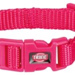 Trixie halsband hond premium fuchsia