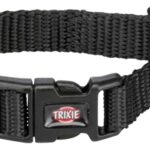 Trixie halsband hond premium zwart