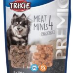 Trixie premio vlees minis kip / eend / rund / lam