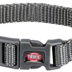 Trixie halsband hond premium grafiet grijs