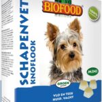 Biofood schapenvet mini bonbons knoflook