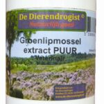 Dierendrogist groenlipmossel extract veterinair