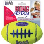 Kong air squeaker football geel