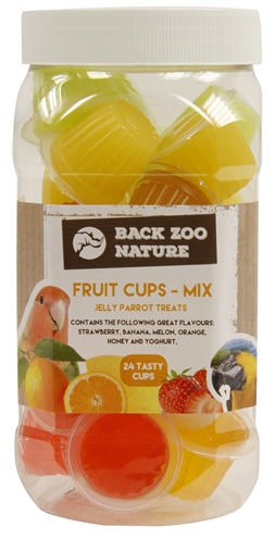 Back zoo nature fruitkuipje mix papegaai