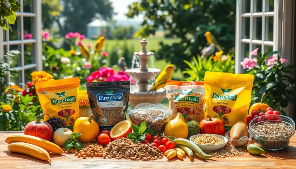 gezonde voeding voor vogels